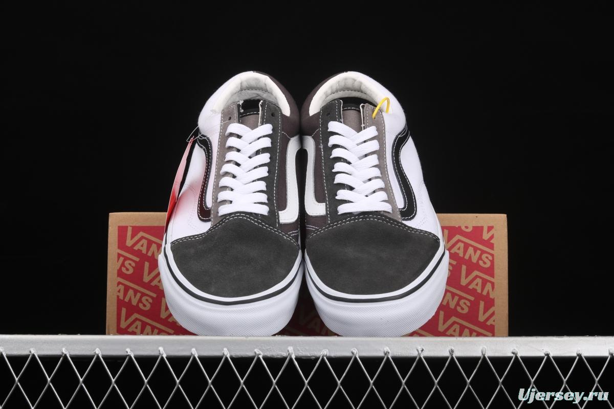 Vans Old Skool Vance black, white and gray color low-side vulcanized canvas casual shoes VN0A4BVAK10