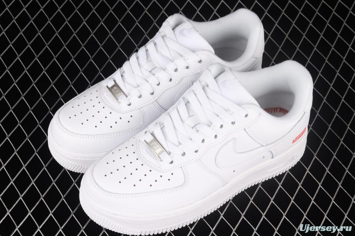 Supreme x NIKE Air Force 1y07 Air Force Joint style low-side Sports Leisure Board shoes CU9225-100