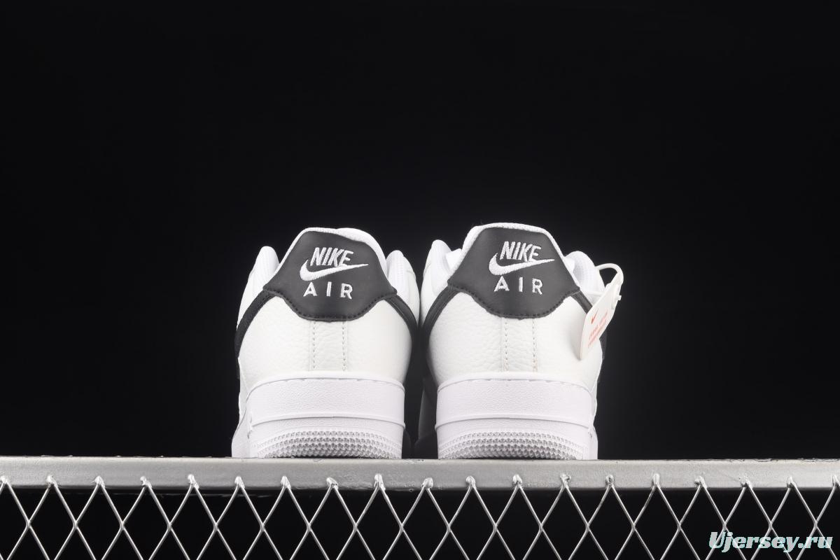 NIKE Air Force 1o07 Low AN20 classic white and black low-top casual board shoes CT2302-100