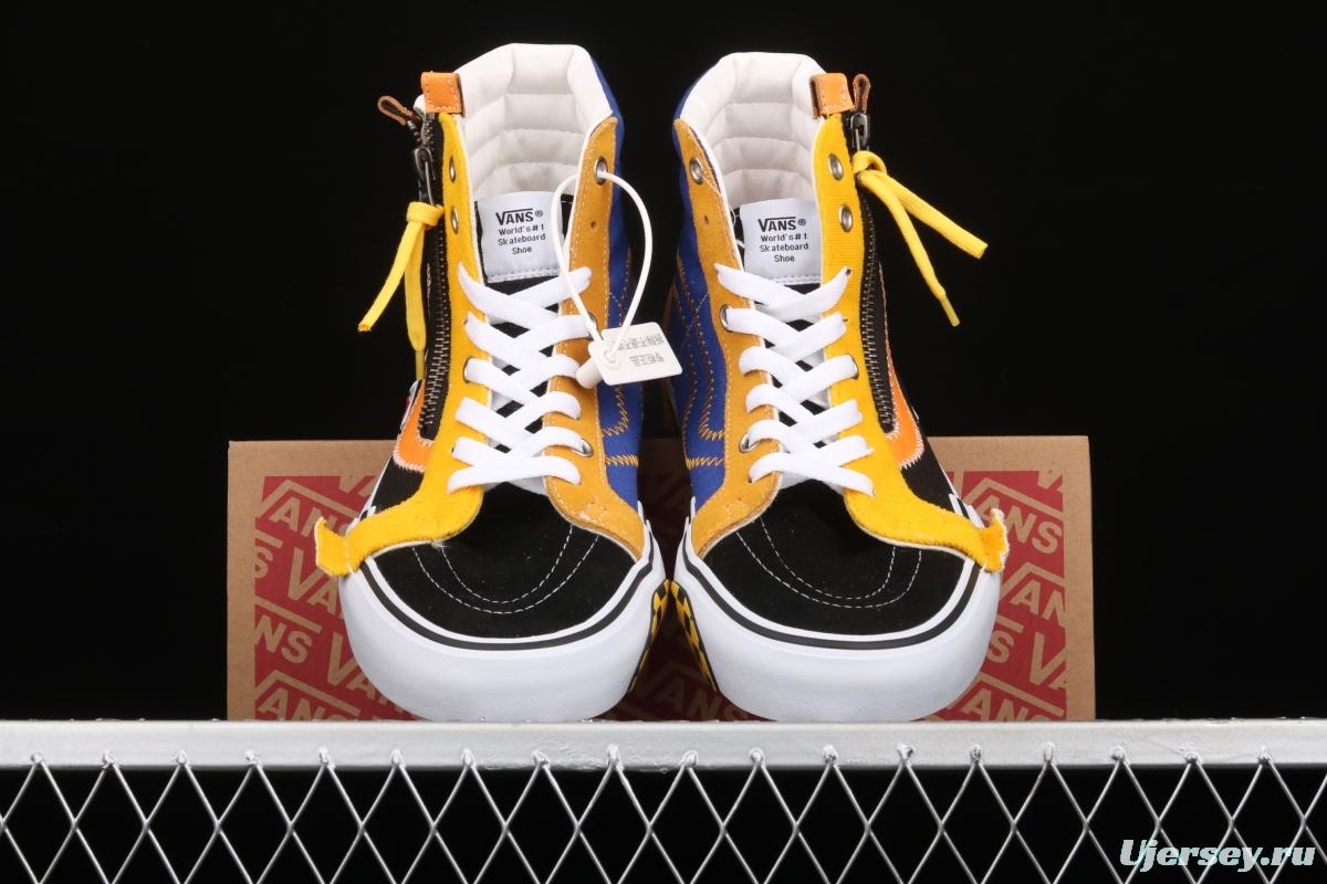 Vans SK8-Hi deconstructs 3. 0 spliced Vulcanized Board shoes VN0A3WM15FG