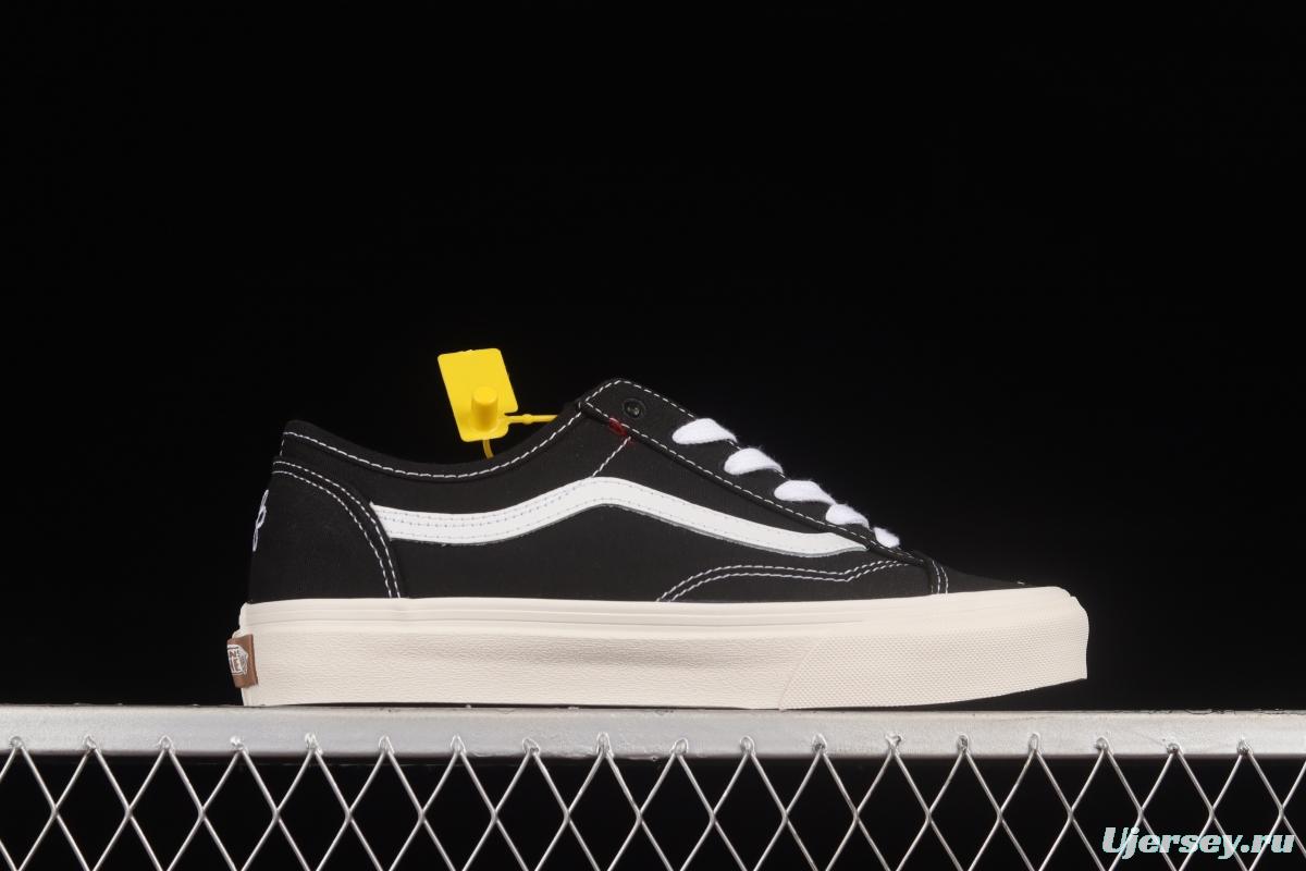 Vans Old Skool Tapered PEACEMINUSONE classic black and white small head low-top casual shoes VN0A54F41KP