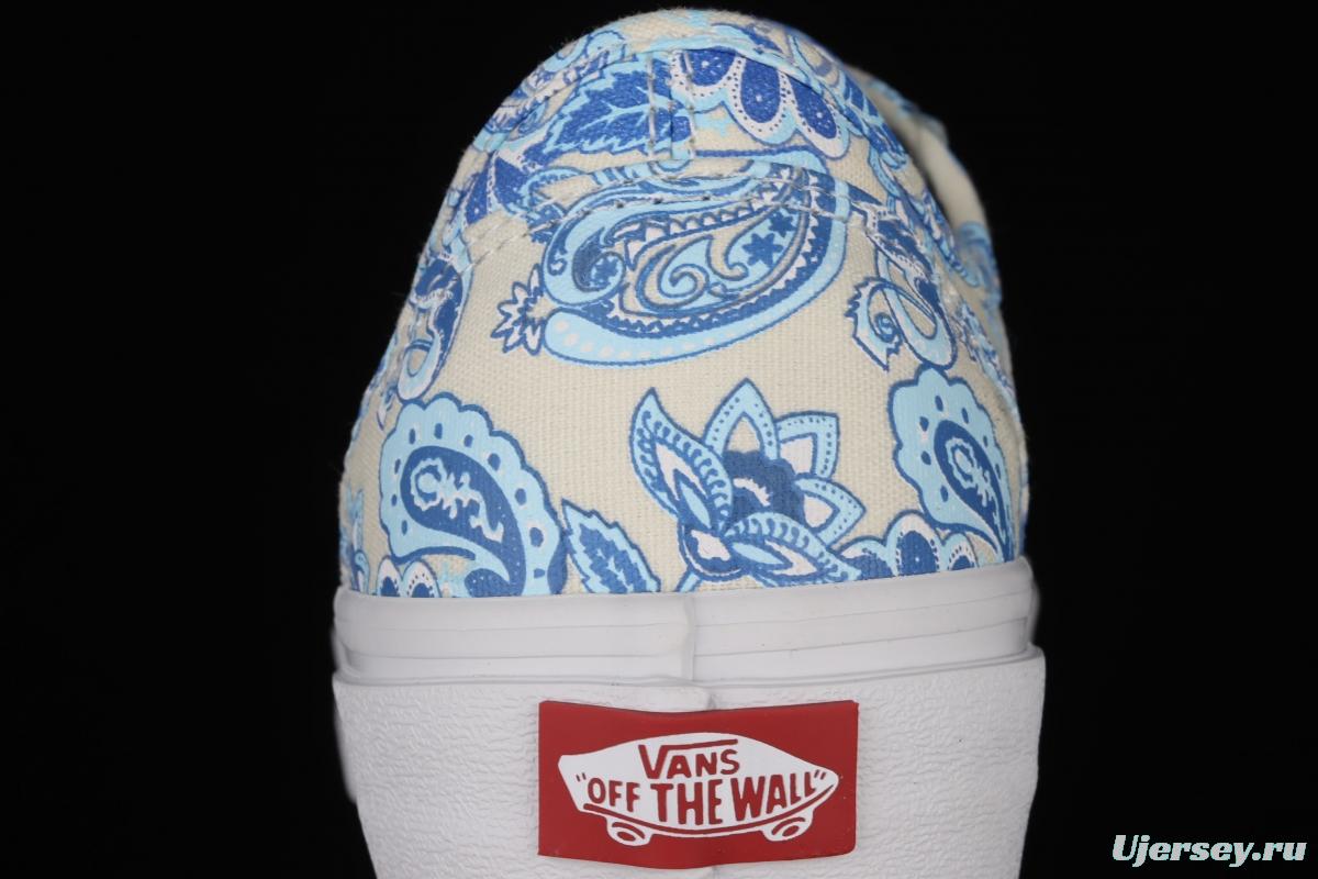 Vans Style 36 Decon SF Blue and White Blue and White Vulcanized canvas Leisure Sports Board shoes VN0A5HFF686