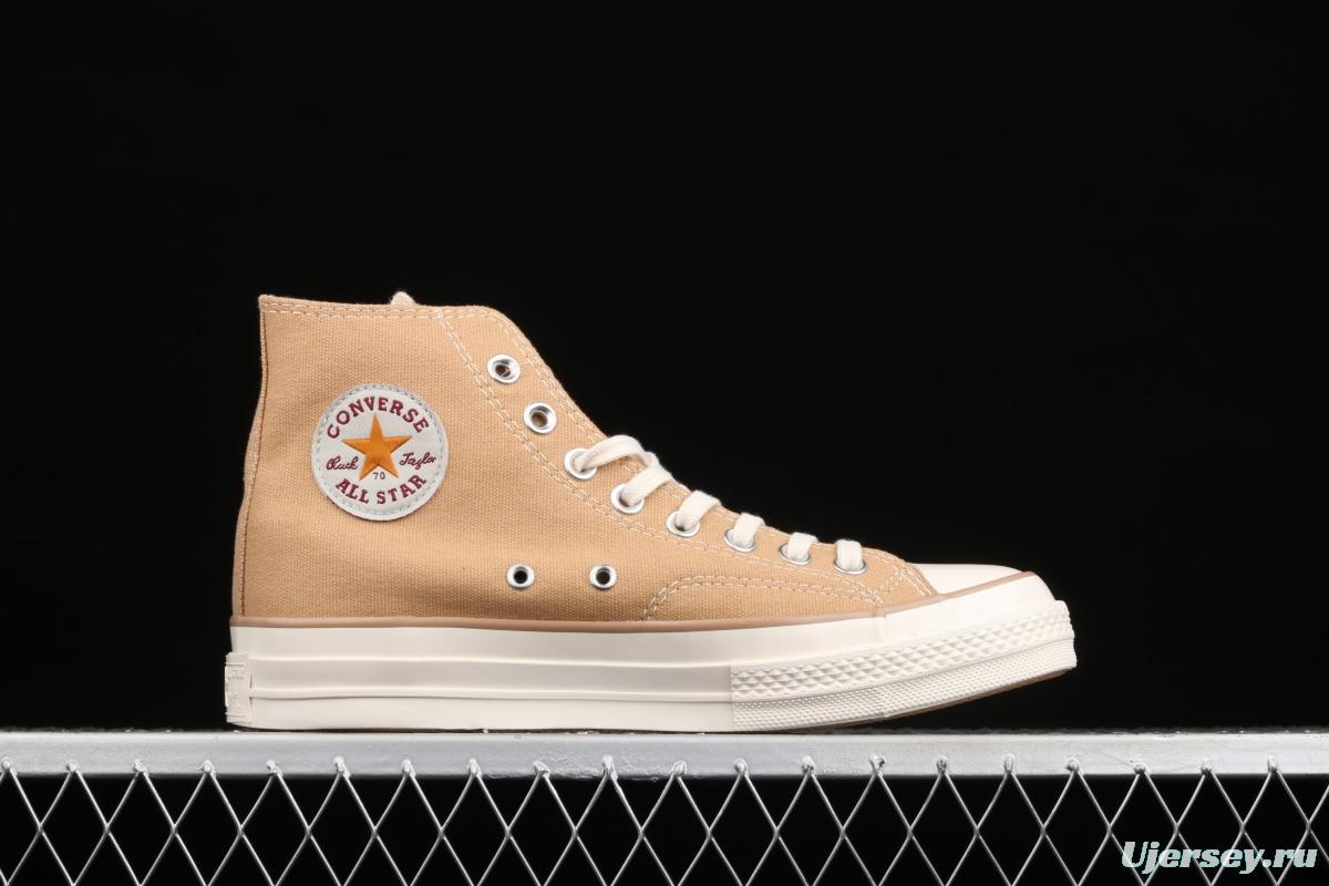 Converse x Carhartt tooling joint name high-top casual board shoes 169220C