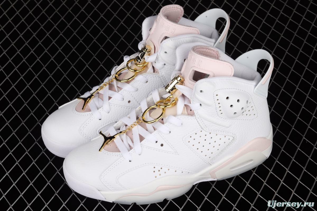 Air Jordan 6 Retro Gold Hoops tomorrow exclusive DH9696-100