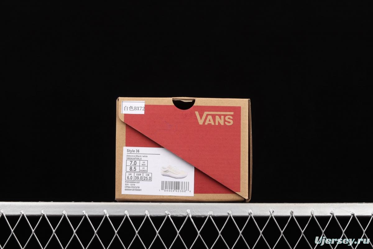 Vans Style 36 new summer soda series PEACEMINUSONE short head low top casual board shoes VN0A54F69LX