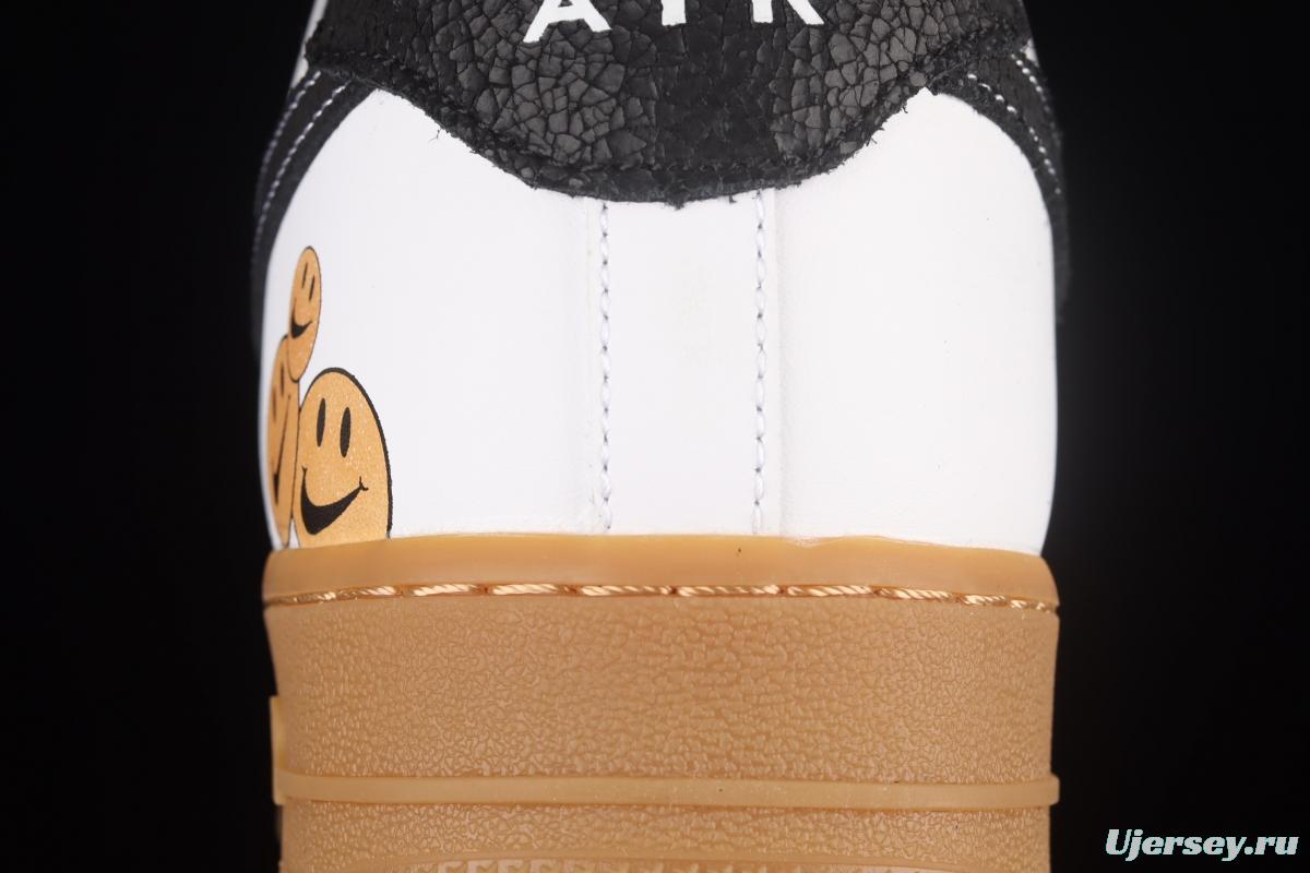 NIKE Air Force 1 Have A Nike Day smiley face low-top casual board shoes DO5856-100