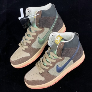 Concepts x NIKE SB DUNK High Mallard (wild duck) dunk series retro high top leisure sports skateboard shoes DC6887-200