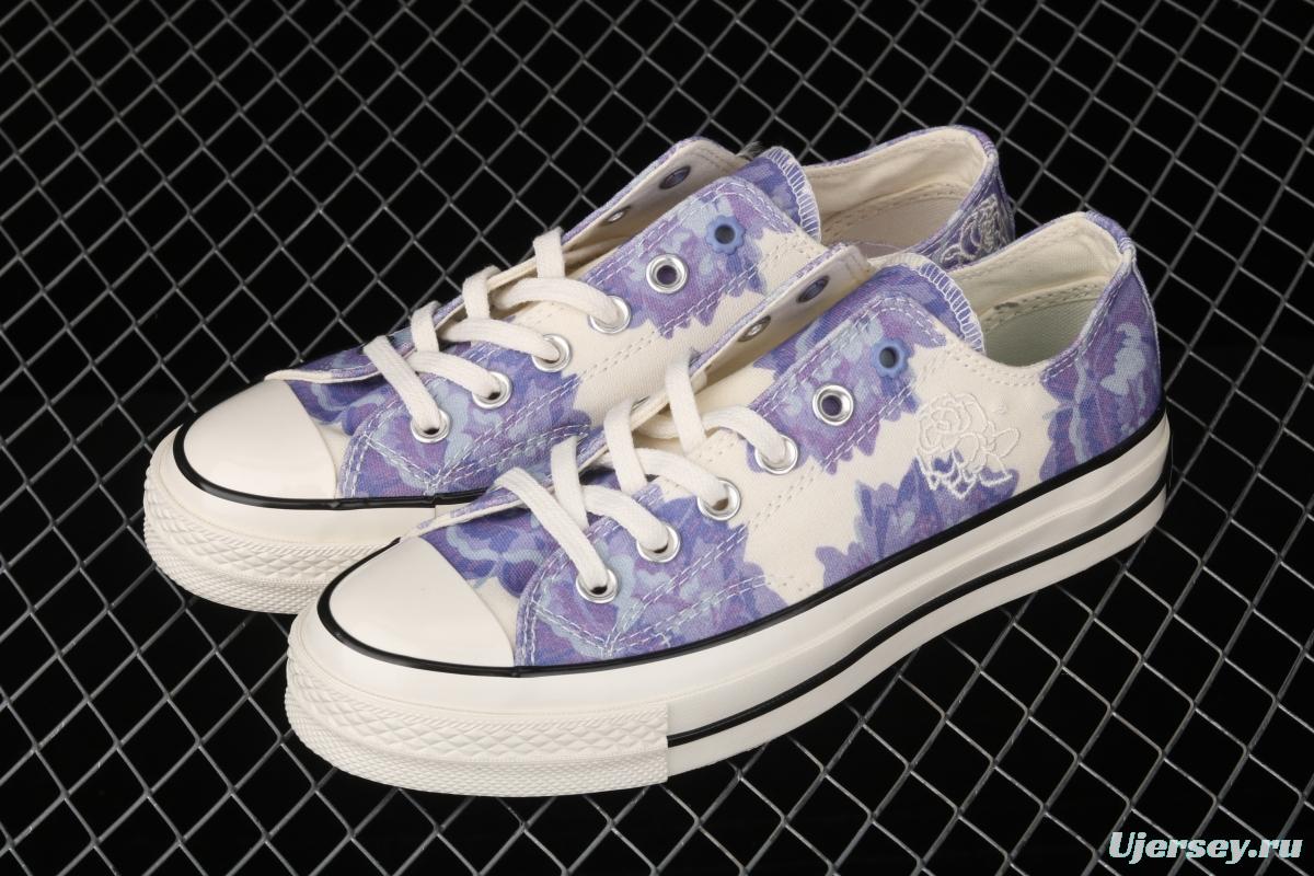 Converse 70s 2021 Flower Series Leisure Board shoes 570581C