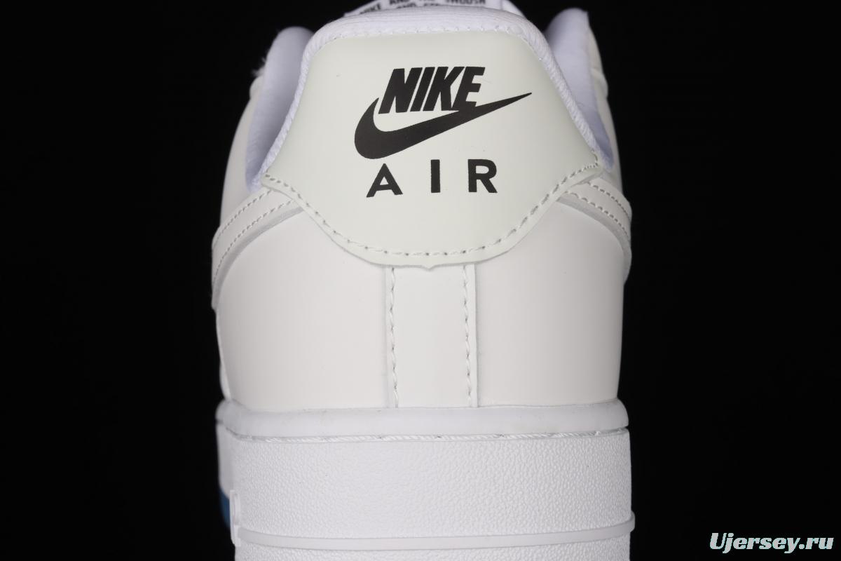 NIKE Air Force 1 purple light discoloration low-top sports leisure board shoes DA8301-100