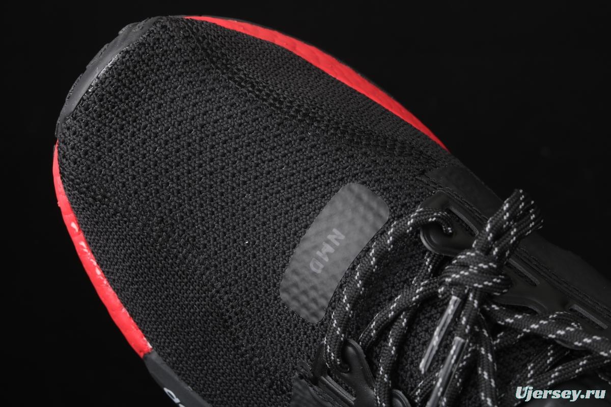 Adidas NMD R1 Boost V2 FW5328 second generation elastic knitted face running shoes