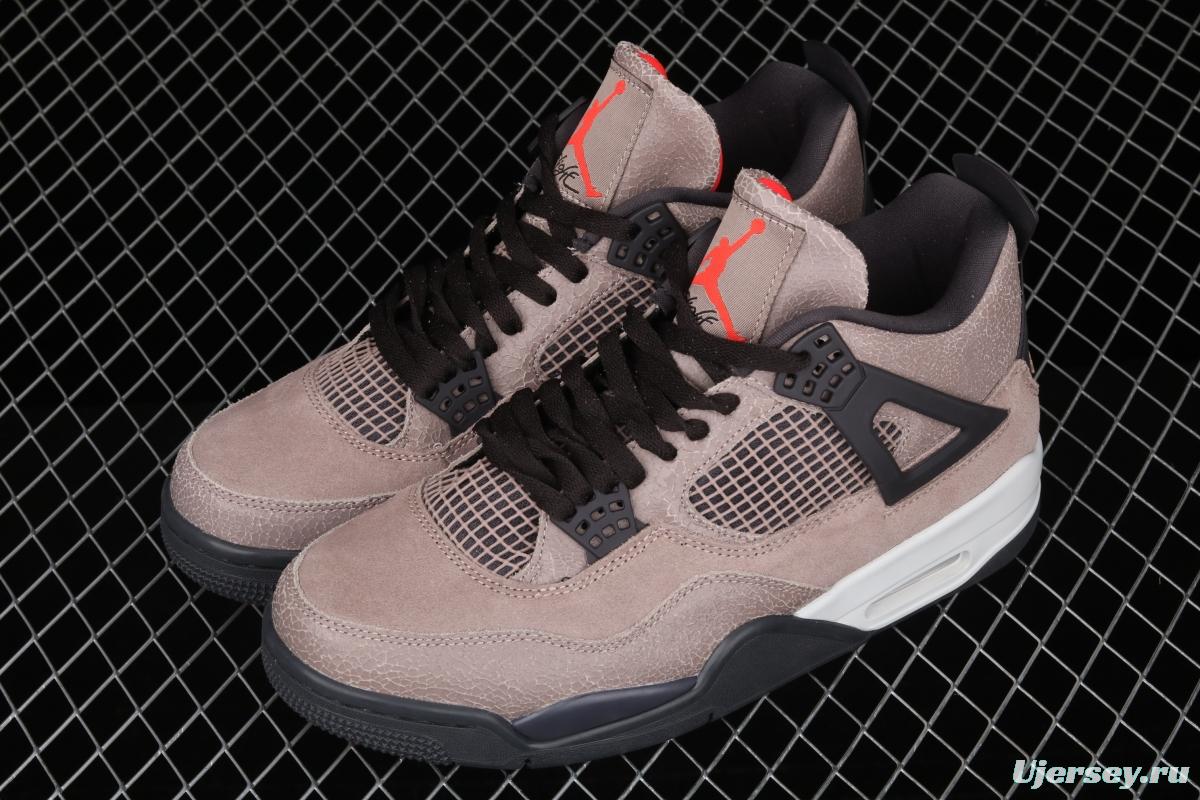 Air Jordan 4 Retro Taupe Haze Black Brown Mocha DB0732-200