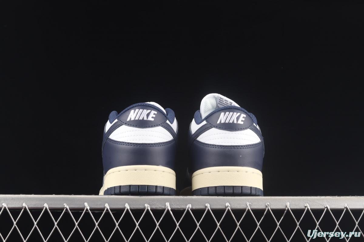 NIKE SB DUNK Low Navy Blue navy blue color SB buckle rebound fashion casual board shoes DD1503-115