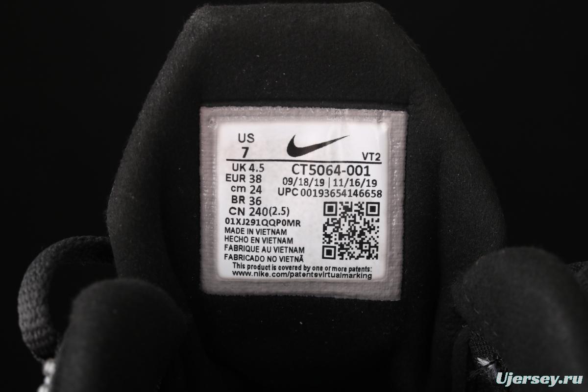 NIKE Air Max 270React new high-frequency mesh function half-palm air cushion cushioning running cloth shoes CT5064-001