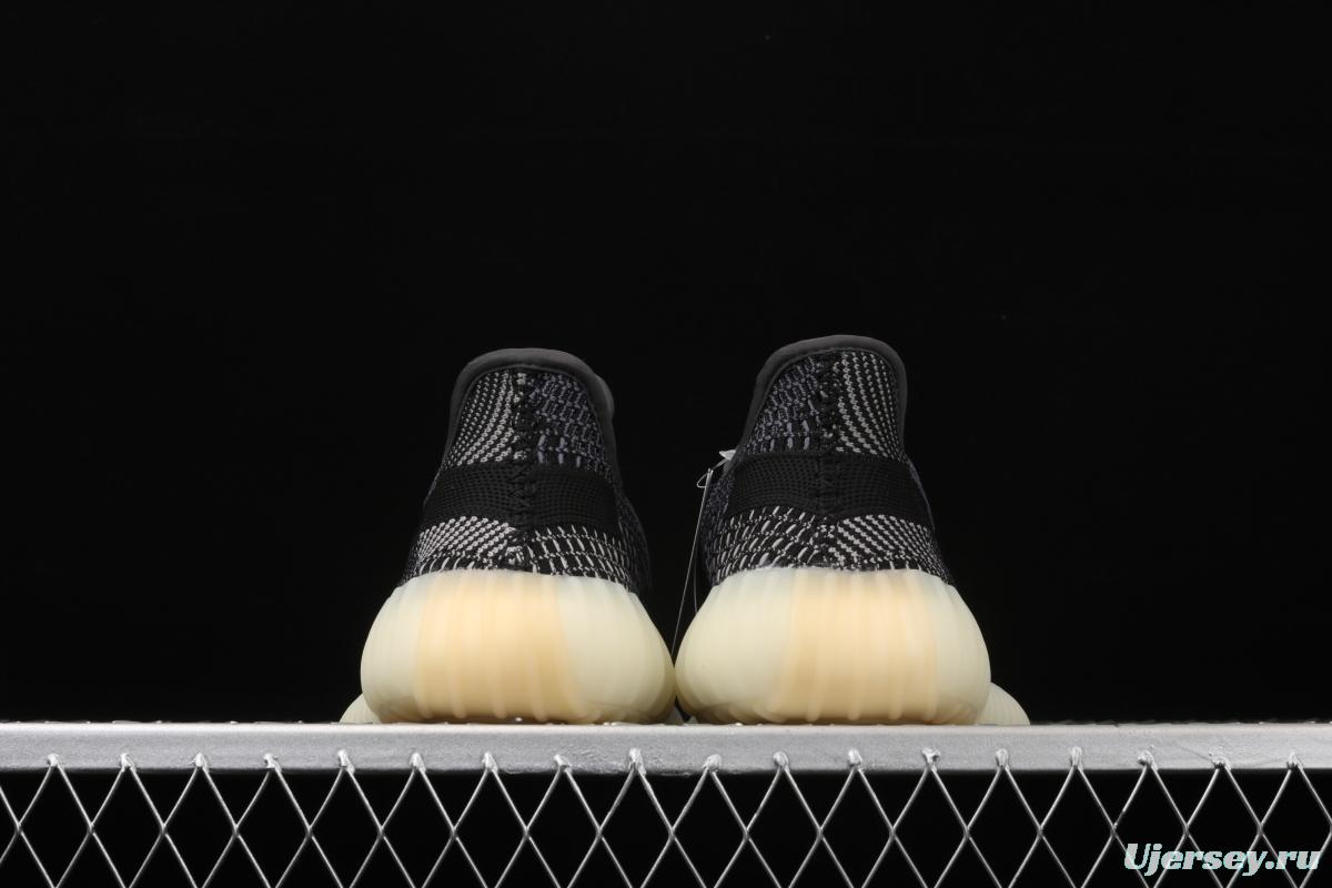 Adidas Yeezy 350 Boost V2 ASRIRL FZ5000 Darth Coconut 350 second Generation Oreo Color matching