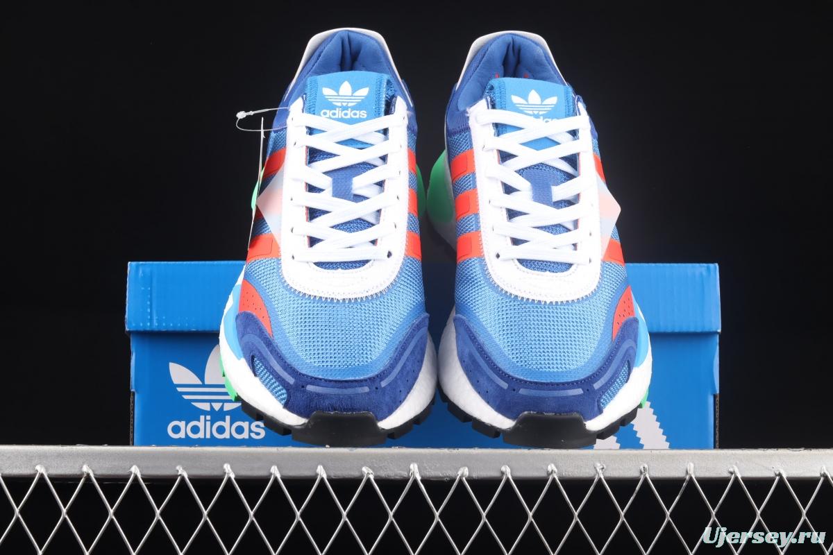 Adidas Retropy P9 H03083 new sports and leisure popcorn thick-soled running shoes