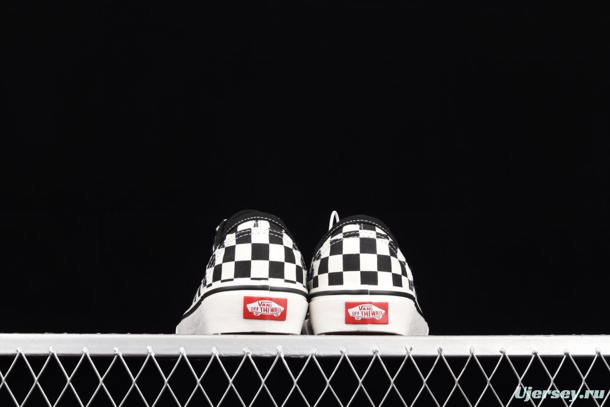 Vans Style 36 Decon SF modified PEACEMINUSONE small head half-moon Baotou checkerboard casual board shoes VN0A3MVL01U