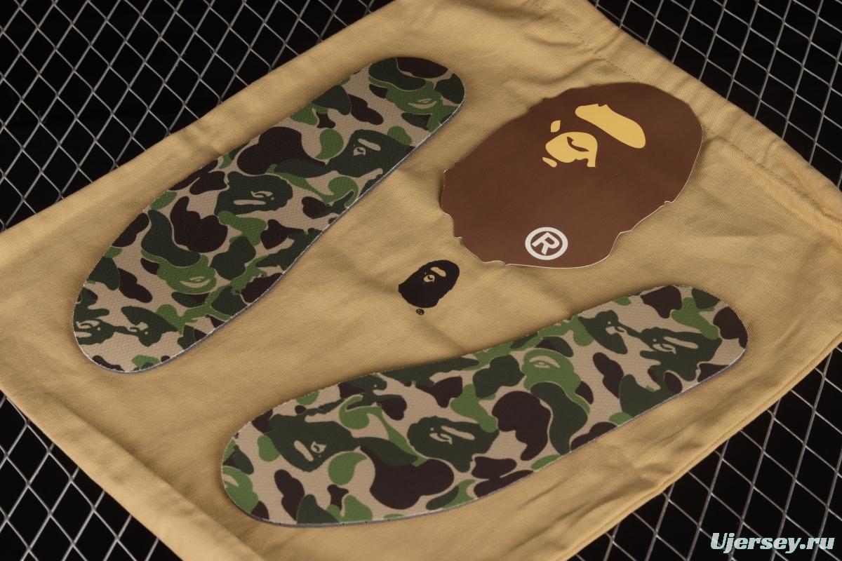 Human MAdidase Bape Sta Sk8 To Nigo trend godfather Nigo brand ape head classic skateboard shoes 1G70191034 black brown