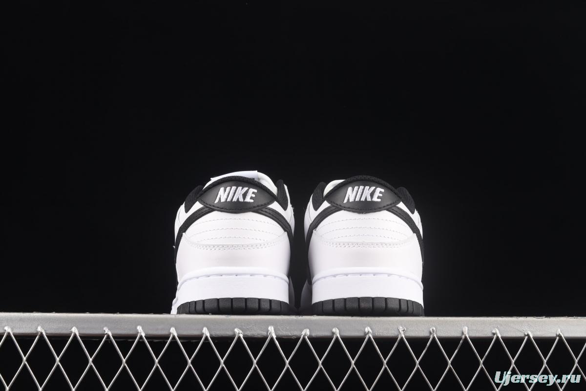 NIKE SB DUNK Low white and black color dunk series low-side leisure sports skateboard shoes DD1503-113