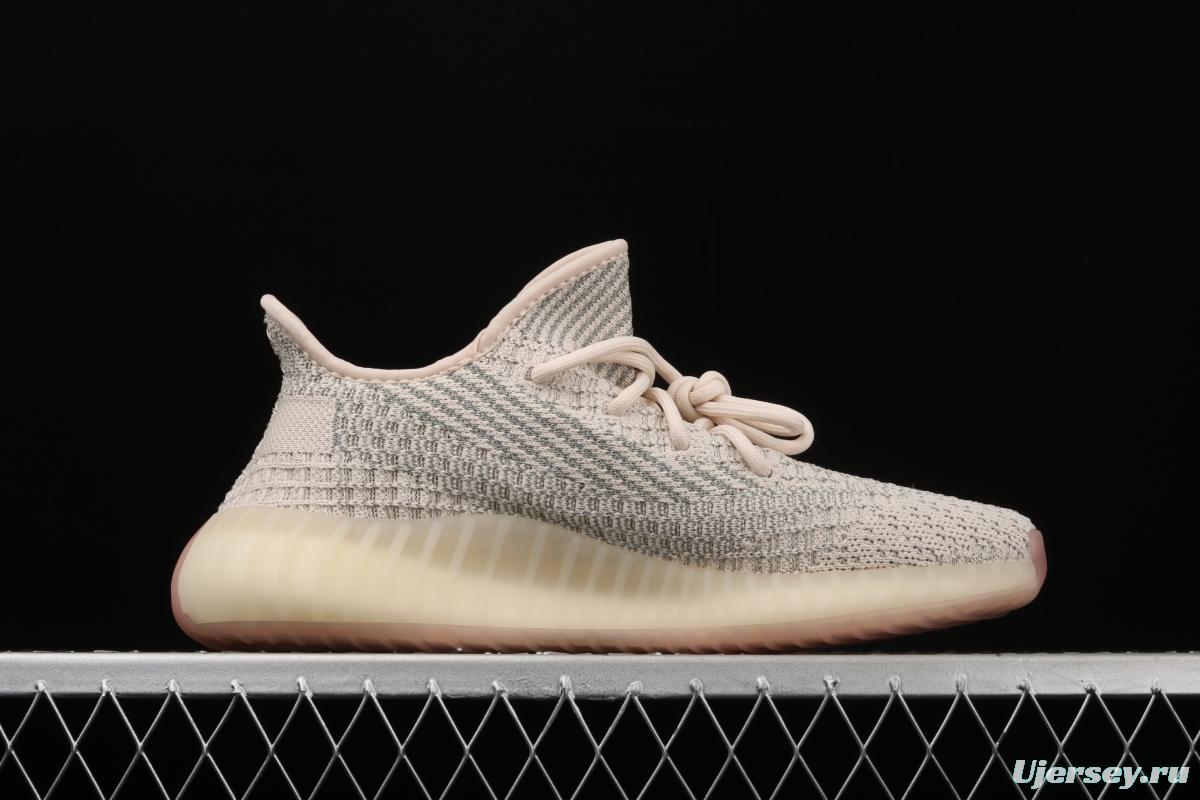 Adidas Yeezy Boost Basf 350 V2 FW5318 Darth Coconut 350 second generation hollowed-out swan white sky star color BASF Boost original