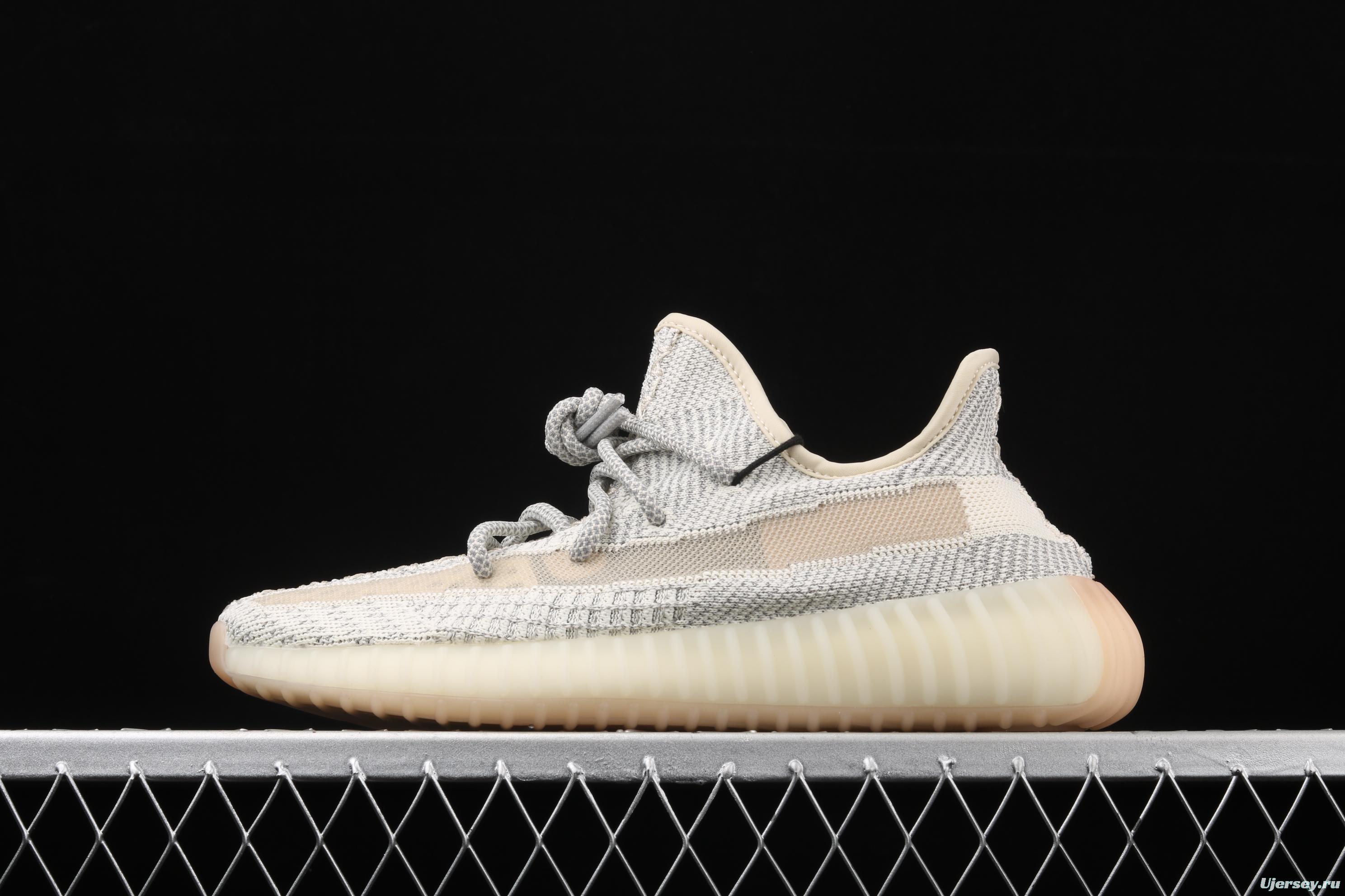 Adidas Yeezy 350 Boost V2 FV3254 Darth Coconut 350 second generation beard white hollowed-out star BASF popcorn