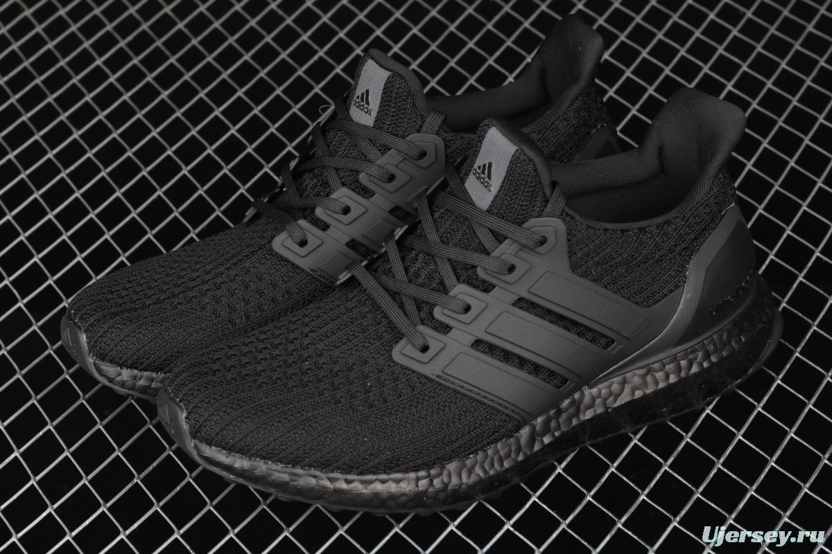 Adidas Ultra Boost 4.0BB6171 fourth generation knitted striped gray-black UB