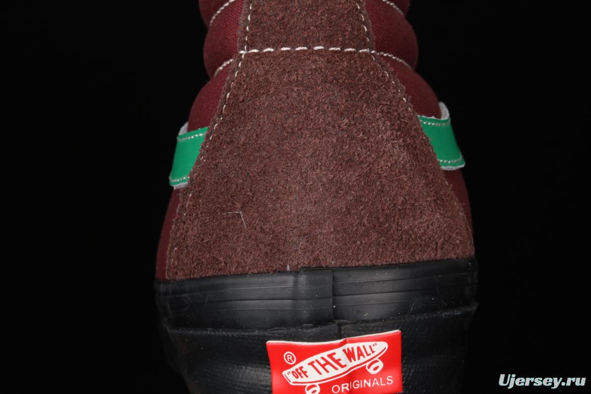 Vans Vault OG SK8-Hi Lx Vansky top casual board shoes VN0A4BVBTIX