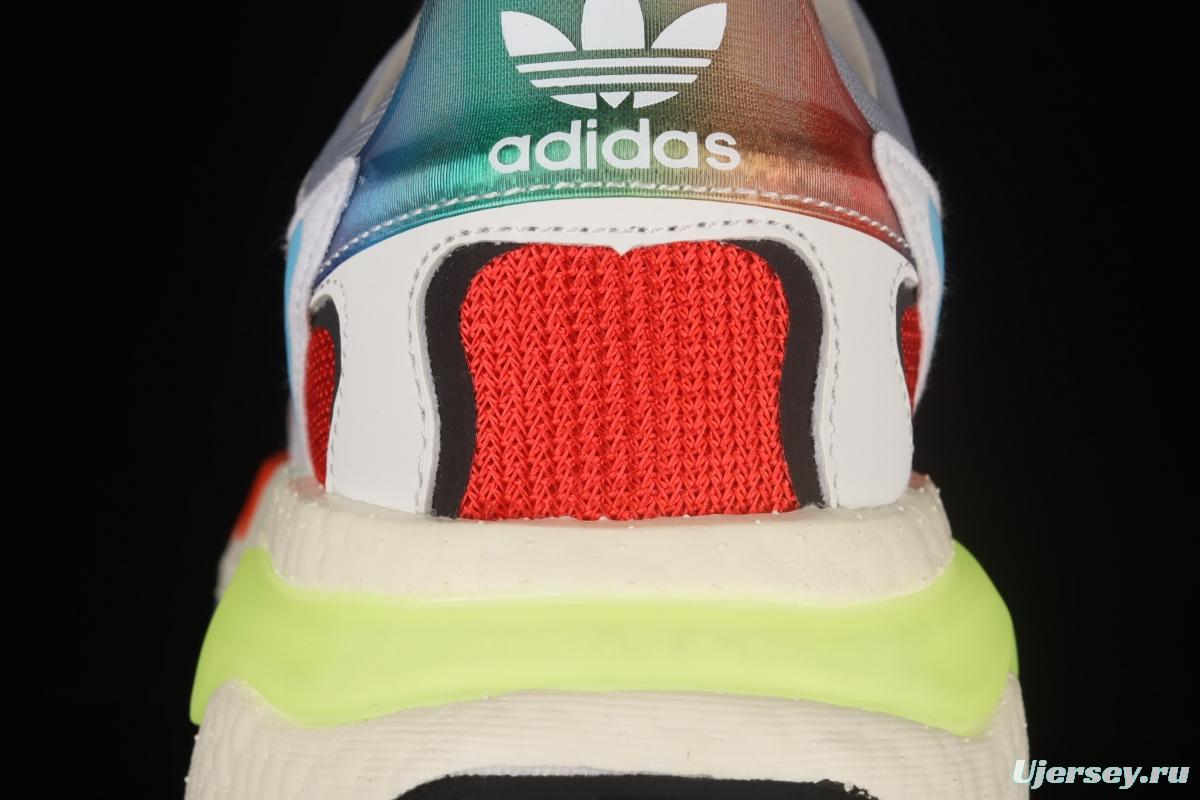 Adidas Retropy P9 H03084 new sports and leisure popcorn thick-soled running shoes
