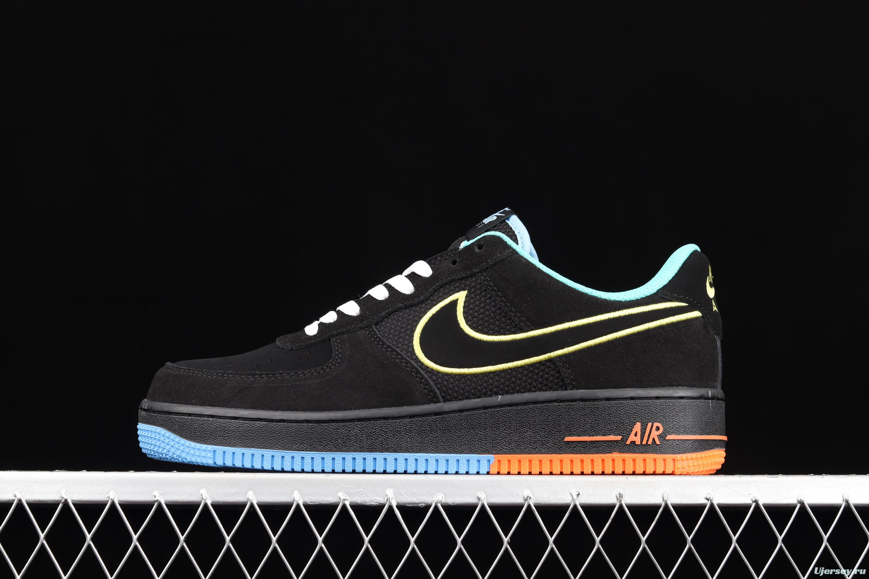 NIKE Air Force 1' 07 Prm Emb low-top sports leisure board shoes DM9051-001