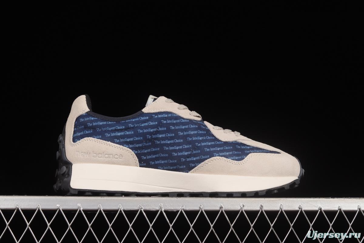 New Balance MS327 series retro casual sports jogging shoes WS327BA