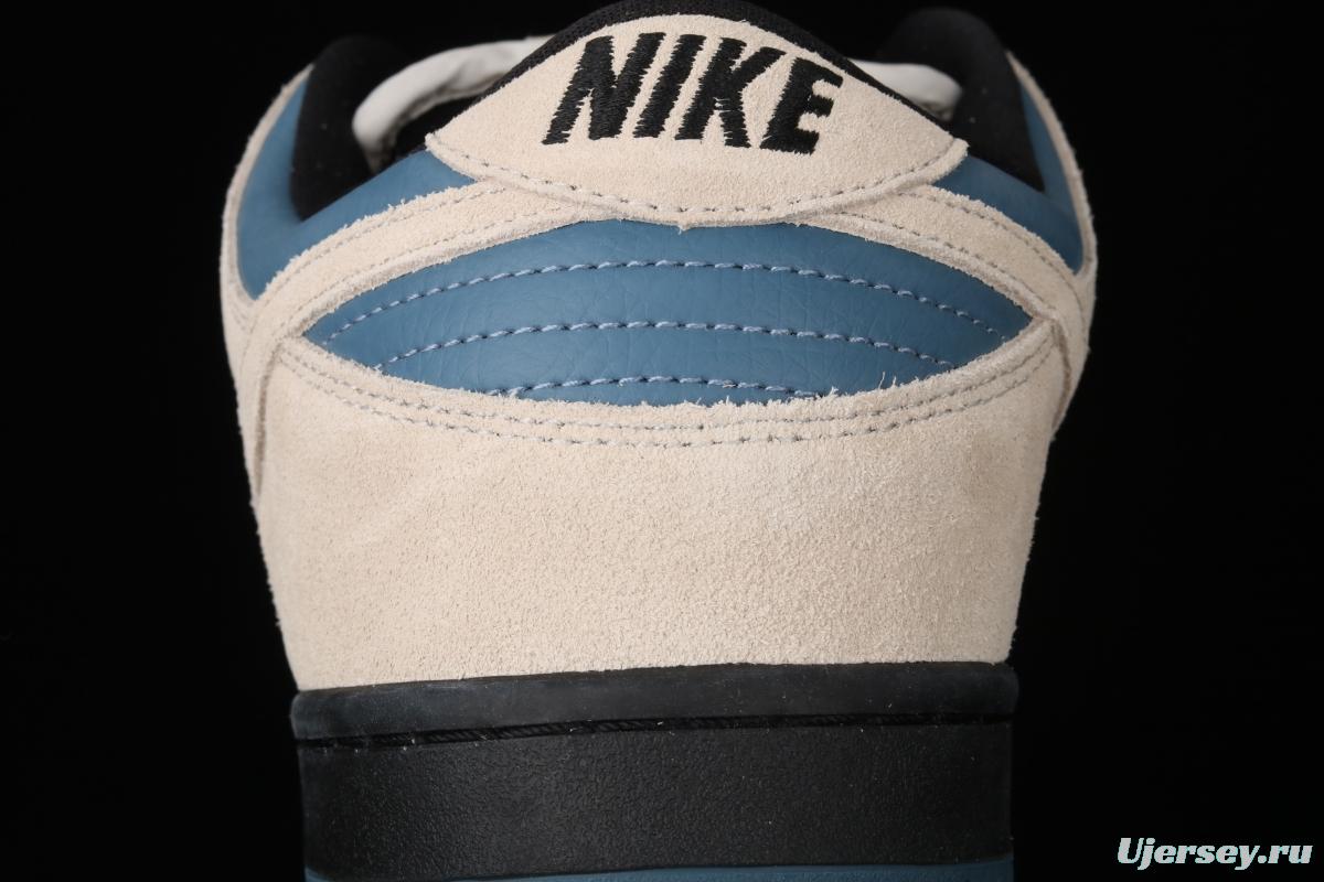 NIKE DUNK Low SB Pro blue and white dunk series low side leisure sports skateboard shoes BQ6817-200