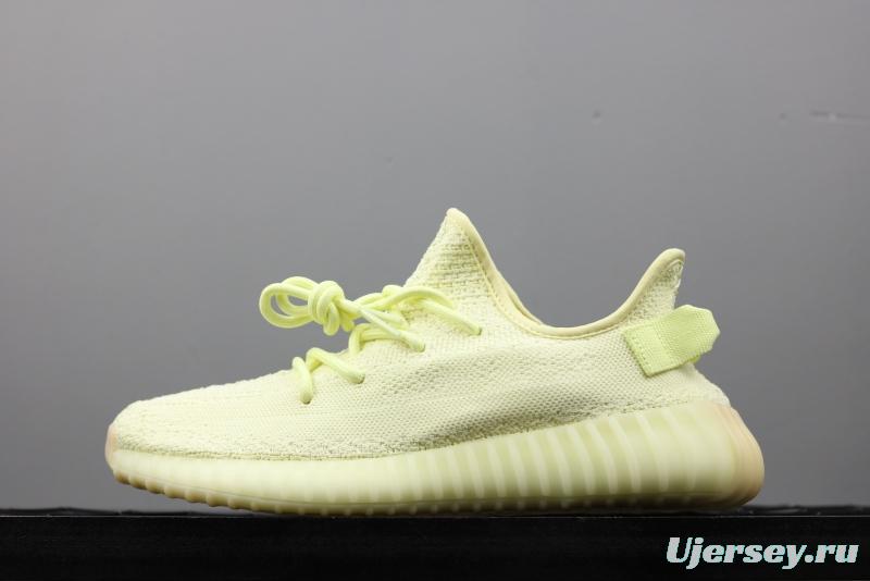 Adidas Yeezy 350V2 Real Boost Basf F36980 Darth Coconut 350 second generation light yellow original BASF popcorn