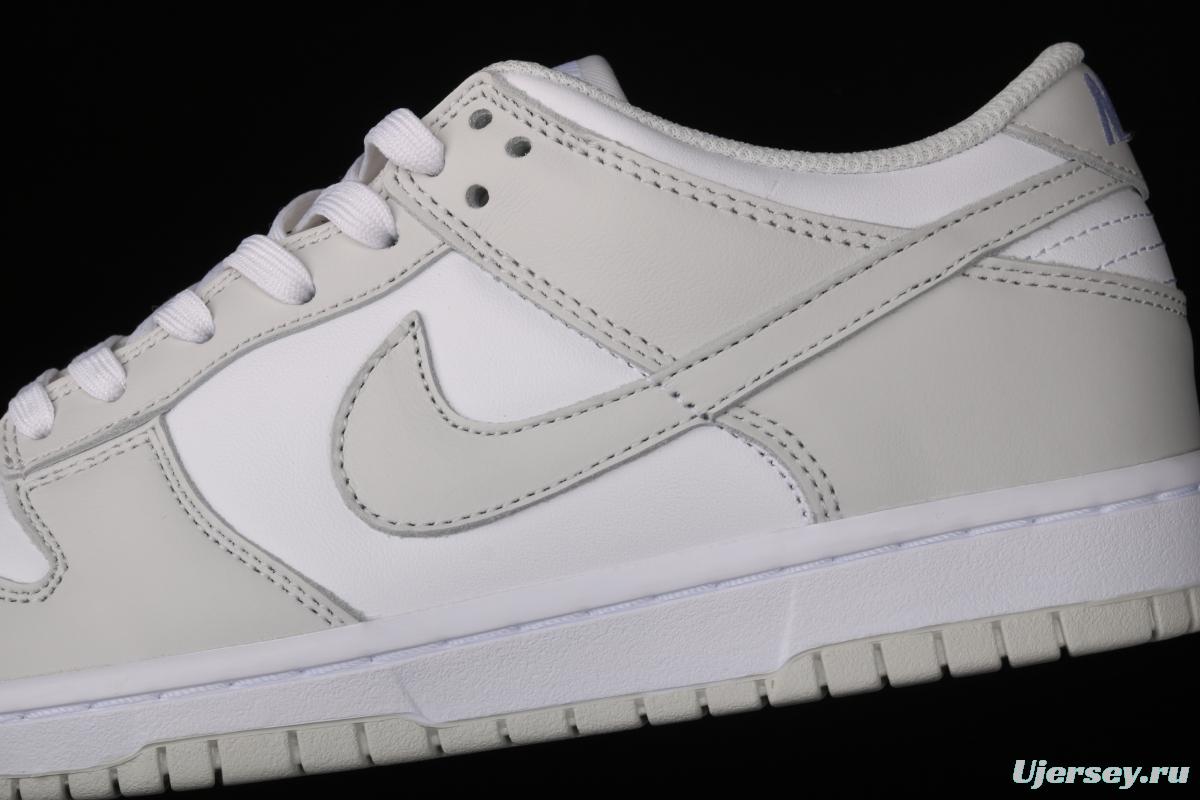 NIKE SB DUNK Low dunk series white light gray color matching low-side leisure sports skateboard shoes DD1503-103