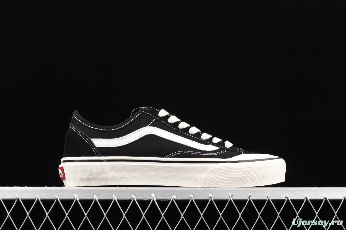 Vans Style 36 Decon Sf Vance black and white casual shoes * whale low top casual shoes VN0A3MVLY28