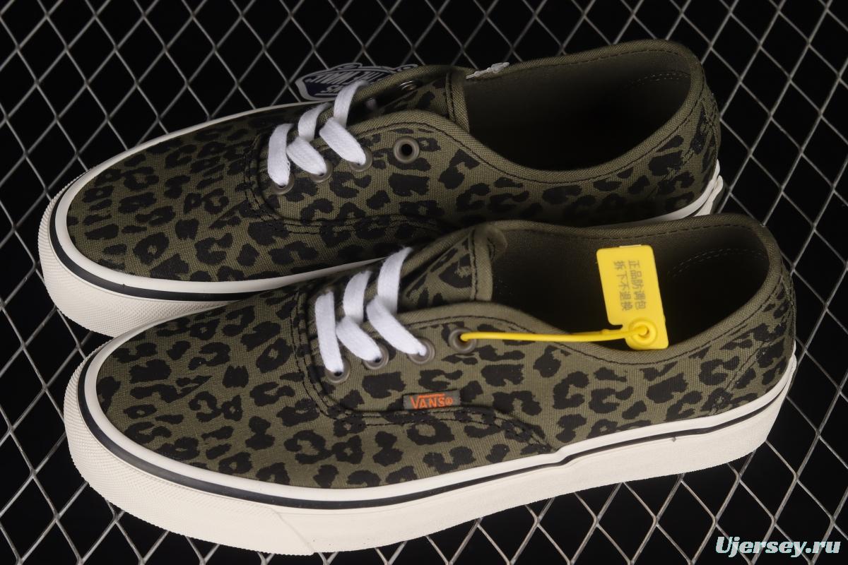 Vans Style 36 Anaheim green leopard low-top sneakers VN0A54F29GT