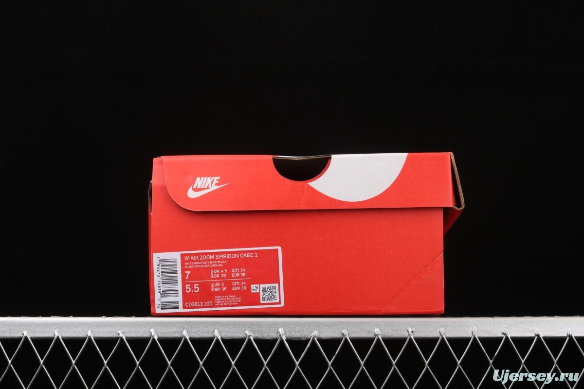 Stussy x NIKE Air Zoom Spiridon Caged 2 Spiri prison East cage 2 generation retro casual running shoes CD3613-100