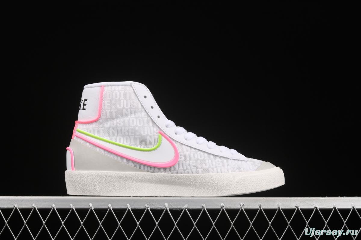 NIKE Blazer Mid'77 Vintage Have A Good Game video game pixel League of Legends Trail Blazers high-top casual board shoes DC1746-102,