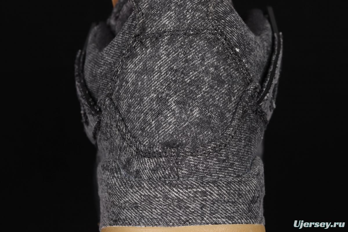 Levi's x Air Jordan 4 Levi joint name tannin black AO2571-001