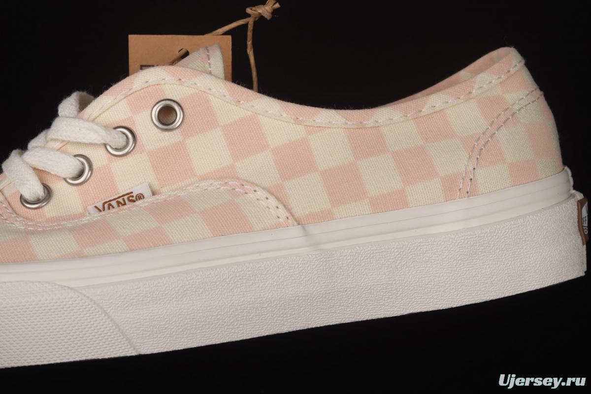 Vans Authentic classic Anna Heim Pearl Chess Chess Lattice low upper board shoes VN0A5HZS9FP