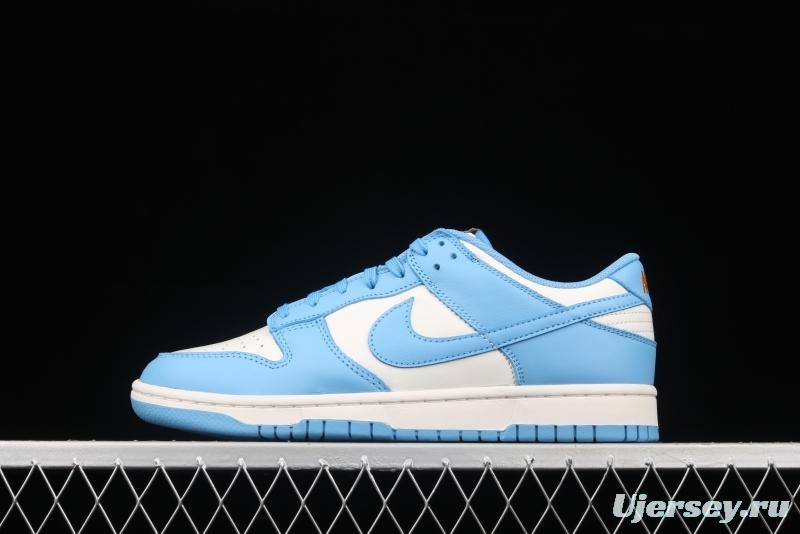 NIKE DUNK Low SB Slam Dunk Series North Carolina Blue head low-top leisure sports skateboard shoes DD1503-100
