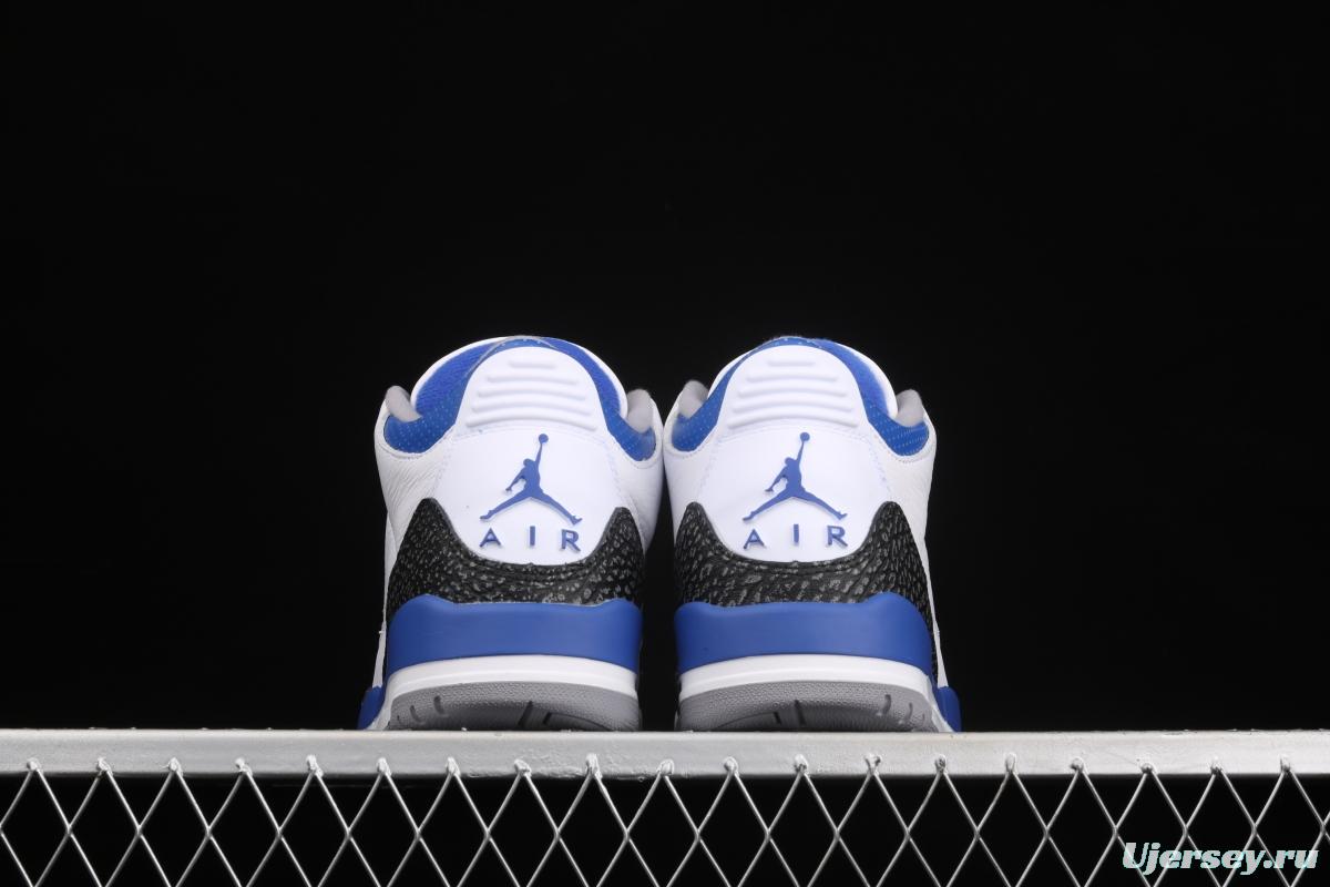 Air Jordan 3 Racer Blue AJ3 Joe 3 Racing Blue CT8532-145