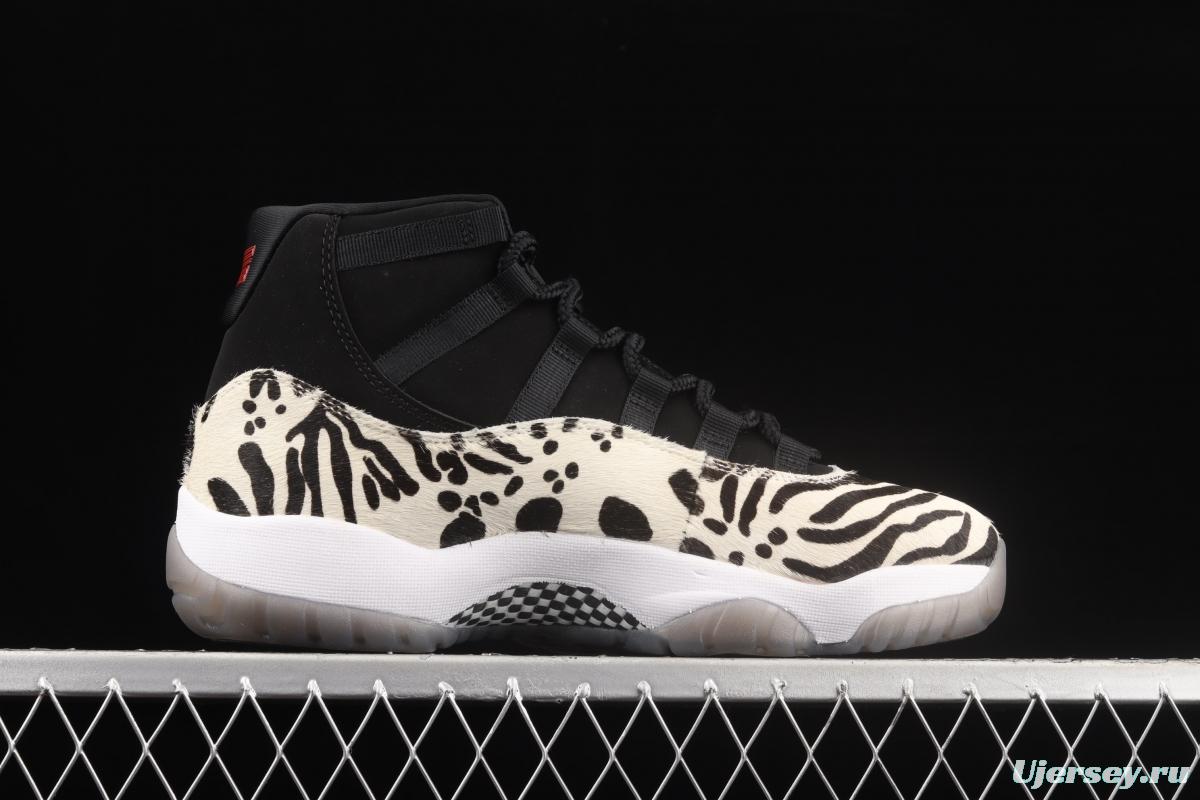 Air Jordan 11 Retro Animal instinct 11 leopard print true standard true carbon AR0715-010