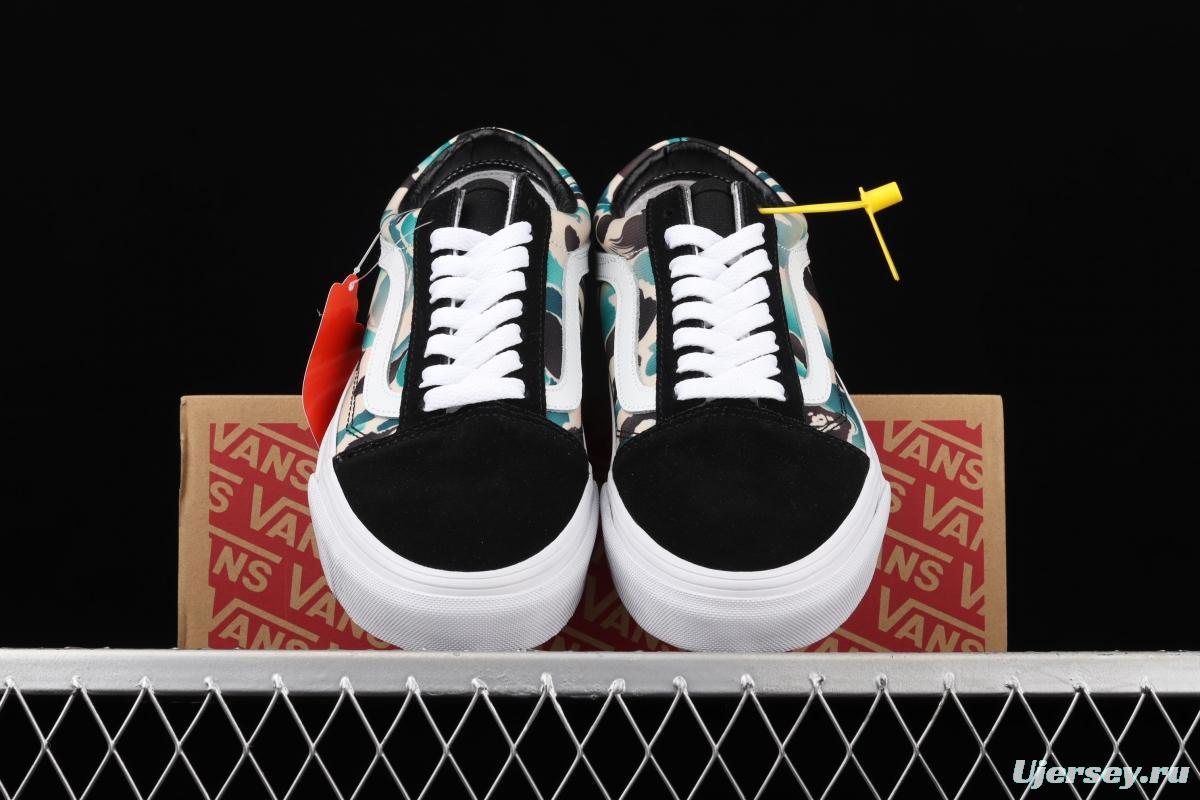 Vans Ward camouflage series low-top casual board shoes VN0A38DMU2I