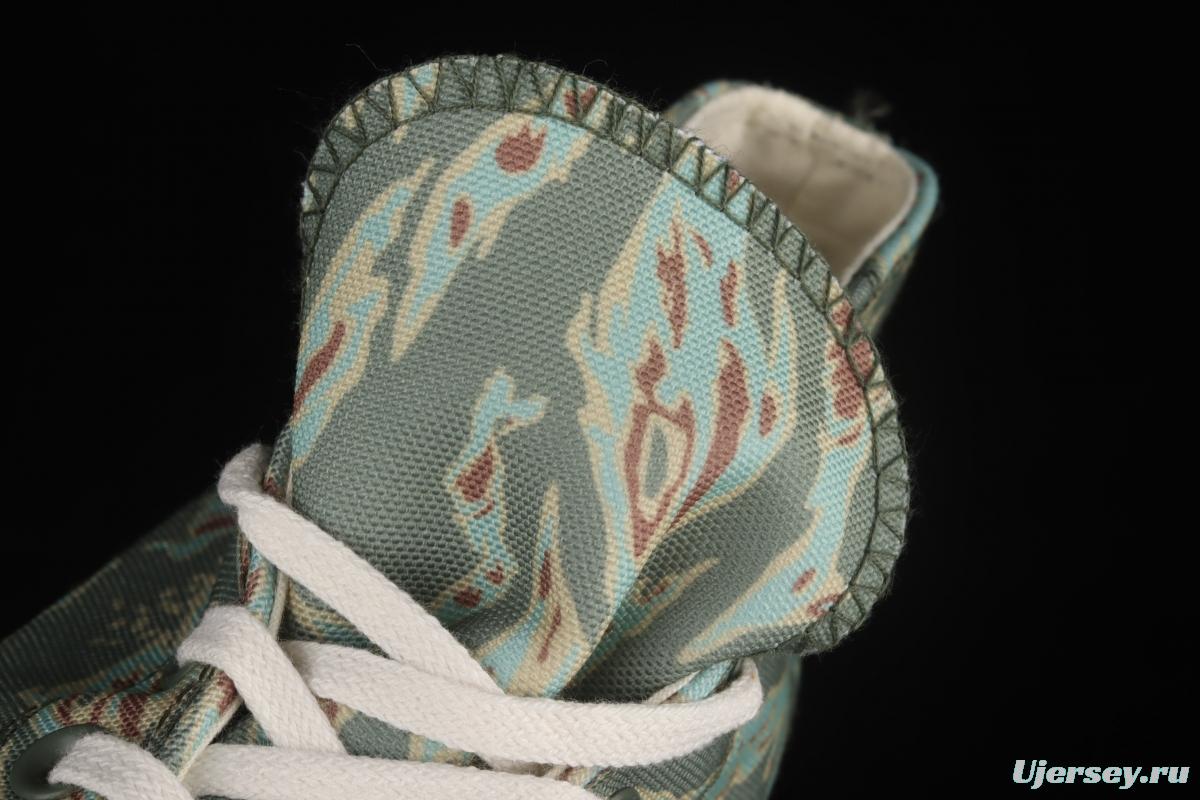 UNDEFEATED x Converse Half Chuck 70 Mid year of the Tiger pattern limited high-top casual board shoes 172397C
