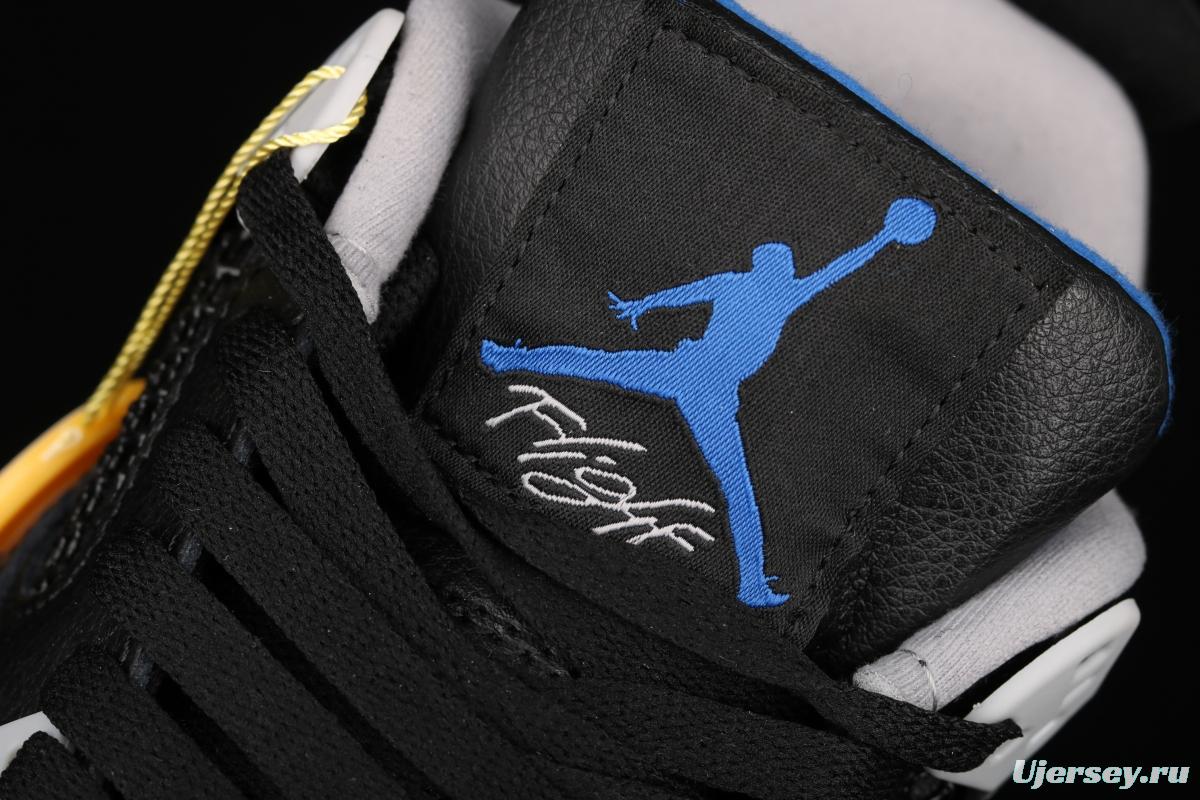 Air Jordan 4 Retro Black Blue 308497-006