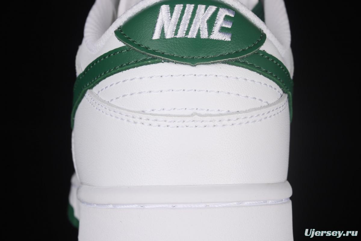 NIKE SB DUNK Low White and Green Celtic SB Slam Dunk Series low-side leisure sports skateboard shoes DD1503-112