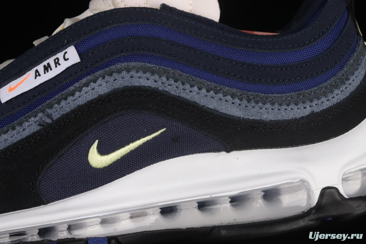 NIKE Air Max 97 dark blue bullet air cushion running shoes DH1085-001
