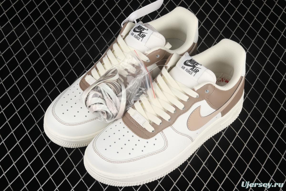 NIKE Air Force 1' 07 Low Mika's color matching 3M reflective low-top casual board shoes DT0226-303