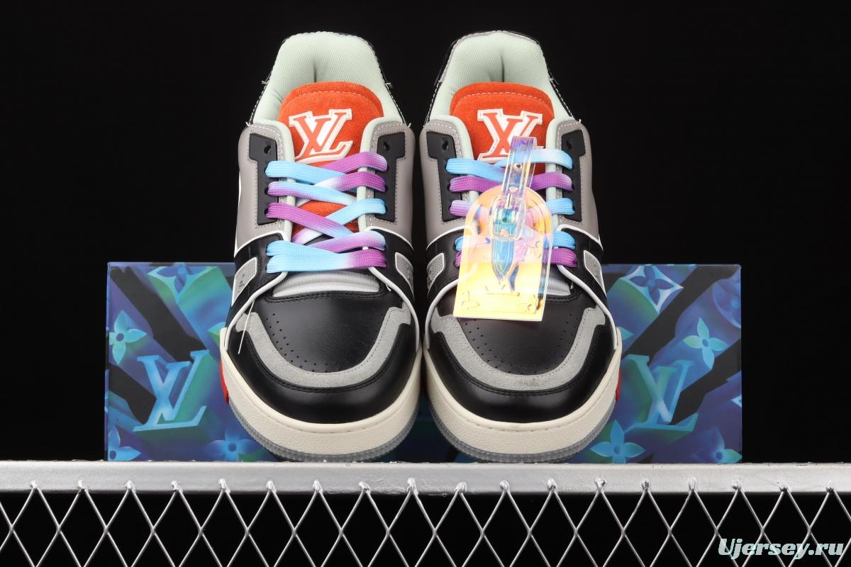 Authentic Louis Vuitton Trainer 2021ss early spring fashion catwalk sneakers 51Bcolore MS1126