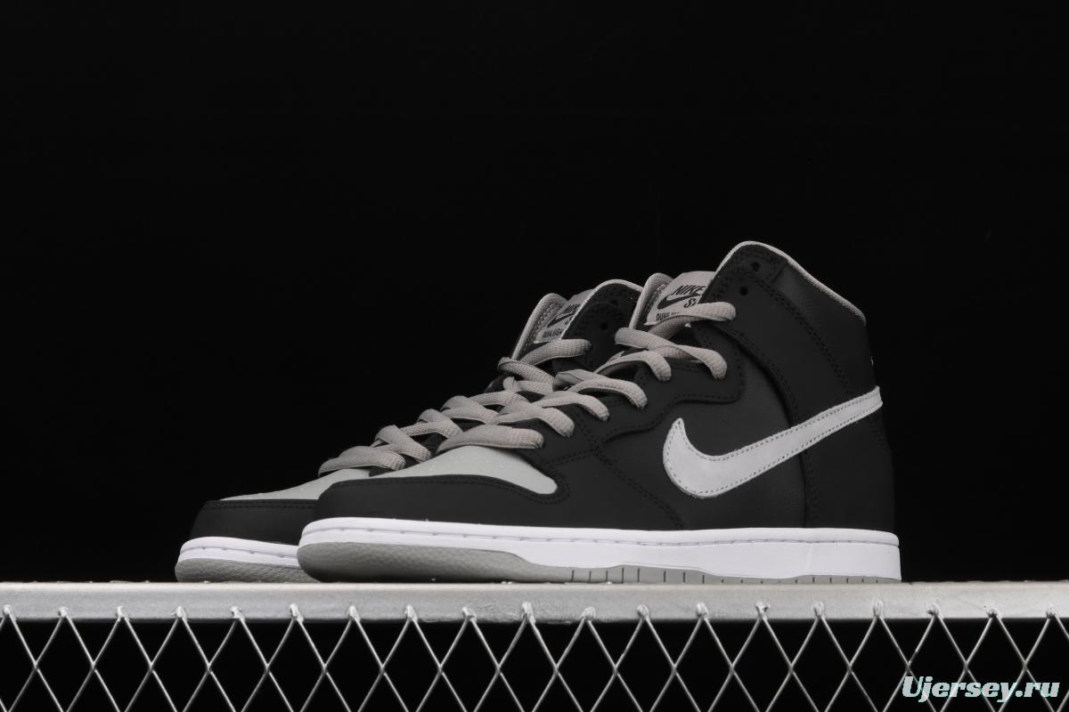 NIKE SB DUNK High J-Pack ShAdidasow head Shadow Grey High upper shoes 854851-067