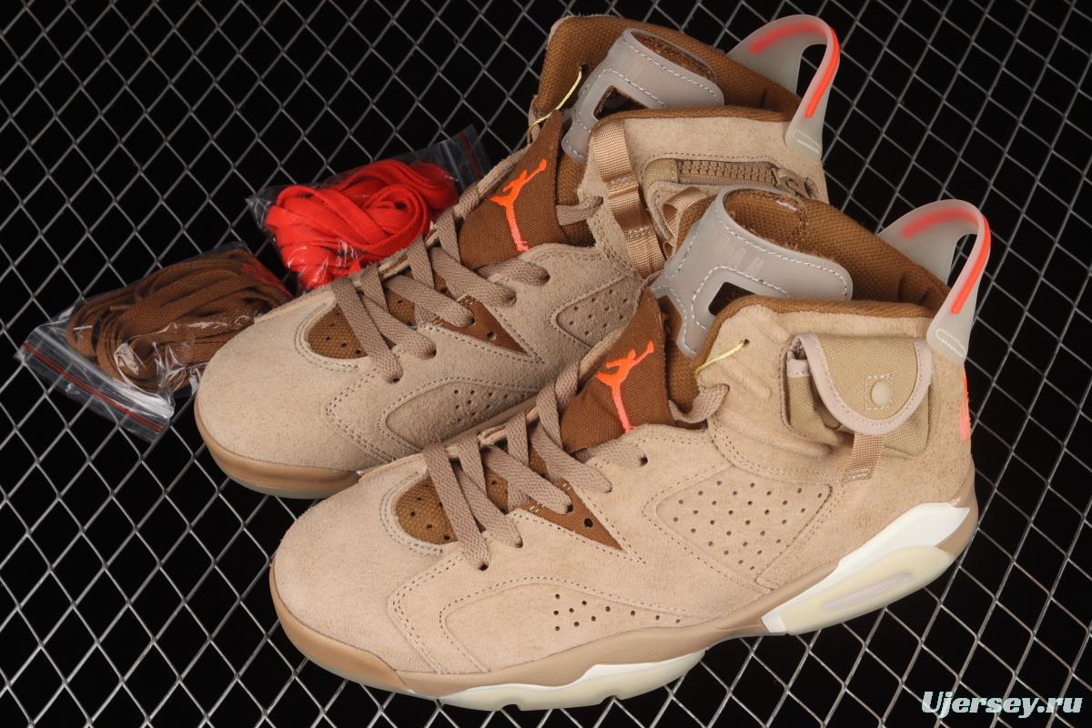 Travis Scott x Air Jordan 6 British Khaki khaki DH0690-200